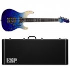 ESP E-II SN-2 Blue Natural Fade Electric Guitar + Hard Case