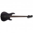 ESP LTD AP-4 Black Metal Black Satin BLKS Electric Bass