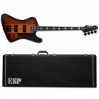 ESP LTD Phoenix-1004 Bass Tobacco Sunburst Satin + Case NEW