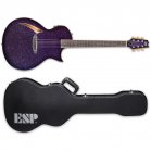 ESP LTD TL-6 AE Guitar Purple Sparkle Burst + Case NEW