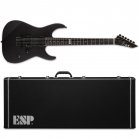 ESP E-II JL-1 Jeff Ling Black Satin Electric Guitar + Hard Case