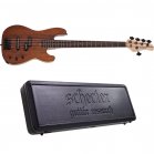 Schecter Michael Anthony MA-5 Bass Gloss Natural 5-String + Case