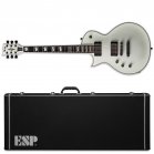 ESP E-II Eclipse LH Snow White Satin Left-Handed Guitar + Case