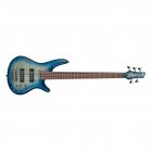 Ibanez SR405EQMS Stain Cosmic Blue Starburst 5-String Bass + Bag