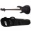 ESP LTD AP-4 Black Metal LH Black Satin Left-Handed Bass + Bag