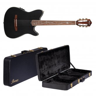 Ibanez TOD10N Tim Henson Nylon AE Black Flat + Case TOD-10 N NEW