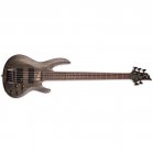 ESP LTD B-205SM 5-String Electric Bass See Thru Black Satin NEW