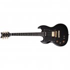 Schecter ZV-H6LLYW66D-S LH Zacky Vengeance Lefty Guitar Black