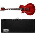 ESP LTD EC-1001 LH Tiger Eye FM Left-Handed Guitar + Case - New