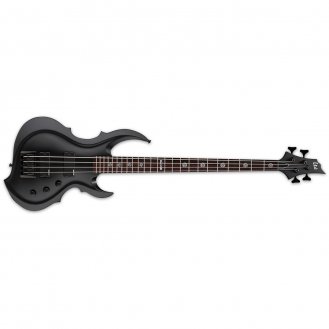 ESP LTD TA-204 FRX Tom Araya Black Satin Electric Bass TA204