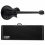 ESP LTD EC-1000 Baritone Charcoal Metallic Satin CHMS + Case