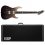 ESP E-II M-II NT Black Natural Fade Electric Guitar + Hard Case