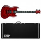 ESP LTD Viper-1000 QM Tiger Eye Sunburst Electric Guitar + Case