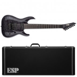 ESP LTD BUZ-7 QM See Thru Black Buz McGrath 7-String B-Stock