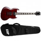 ESP LTD Viper-256 See Thru Black Cherry Electric Guitar +ESP Bag