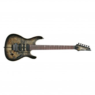 Ibanez S1070PBZ Premium Guitar Charcoal Black Burst + Bag NEW