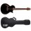 ESP LTD TL-7 Black Thinline 7-String Acoustic-Electric + Case