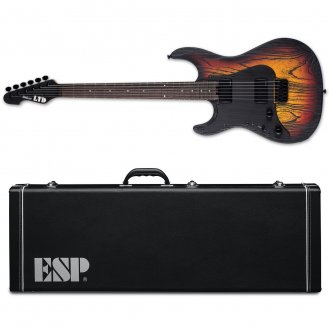 ESP LTD SN-1000HT LH Left-Handed Guitar Fire Blast + Case New