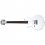 ESP LTD EC Arctic Metal LH Snow White Satin Left-Handed Guitar