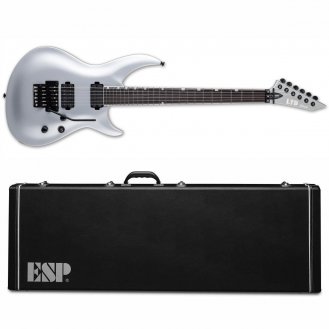 ESP LTD H3-1000FR Electric Guitar Metallic Silver + Case New