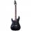 Schecter Platinum-6 LH Satin Black Left-Handed Guitar - NEW