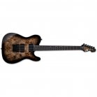 ESP LTD TE-1000 EverTune Guitar Charcoal Burst NEW