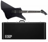 ESP James Hetfield Snakebyte Black Satin BLKS w/ Hard Case
