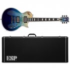ESP E-II Eclipse Blue Natural Fade Electric Guitar +Case B-Stock