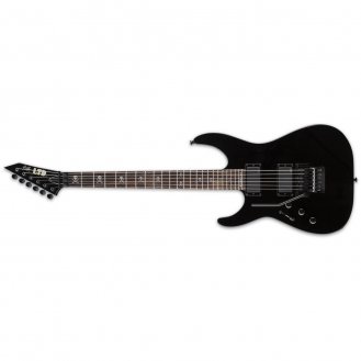ESP LTD KH-602 LH Black Kirk Hammett Left Handed Guitar + Case