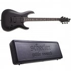 Schecter C-1 SLS Evil Twin Satin Black SBK Electric Guitar +Case