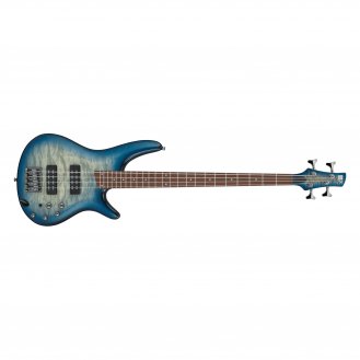 Ibanez SR400EQM Stained Cosmic Blue Starburst Bass + Bag New