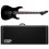 ESP LTD KH-602 Black Kirk Hammett Black Signature Guitar + Case