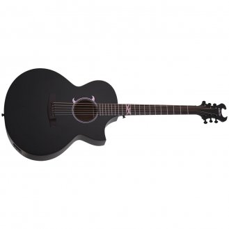 Schecter Machine Gun Kelly Acoustic MGK - Satin Black SBK - NEW