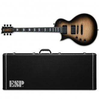 ESP LTD EC-1000T LH Black Natural Burst Left-Handed Guitar +Case
