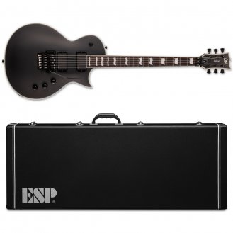 ESP LTD EC-1000FR Black Satin Electric Guitar + Case - Free Bag