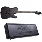 Schecter PT Black Ops Guitar Satin Black Open Pore + Case NEW