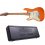Schecter Nick Johnston Traditional LH Atomic Orange + Case