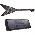Schecter Chris Howorth V-7 Satin Black SBK 7-String Guitar +Case