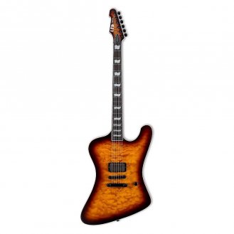 ESP LTD Phoenix-1001 QM Tobacco Sunburst TSB Electric Guitar - B