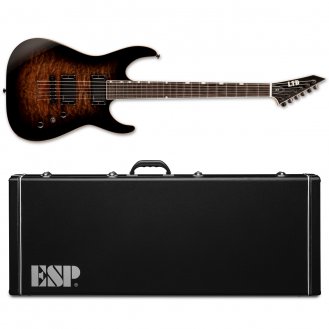 ESP LTD JM-II Josh Middleton Black Shadow Burst Guitar + Case