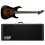ESP LTD JM-II Josh Middleton Black Shadow Burst Guitar + Case