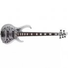 Ibanez BTB25TH5 Silver Blizzard Matte 5-String Bass Guitar New