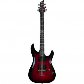 Schecter Demon-6 Crimson Red Burst CRB Guitar B-Stock