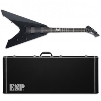 ESP James Hetfield Vulture Black Satin Guitar + Case B-Stock