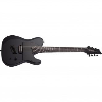 Schecter PT-7 MS Black Ops Guitar Satin Black Open Pore NEW