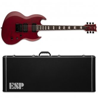 ESP LTD Viper-1000 Evertune See Thru Black Cherry Satin + Case