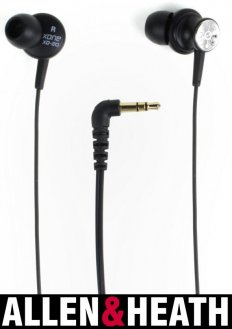 Allen & Heath Xone XD-20 In Ear Headphones