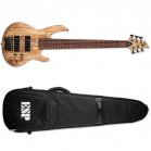 ESP LTD B-206SM Natural Satin 6-String Bass + Gig Bag NEW