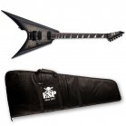 ESP LTD ARROW-1000 QM Charcoal Burst Satin FR Floyd + ESP BAG