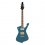 Ibanez IC420 Iceman Guitar Antique Blue Metallic + Bag B-STOCK